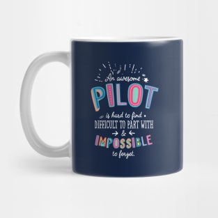 An awesome Pilot Gift Idea - Impossible to Forget Quote Mug